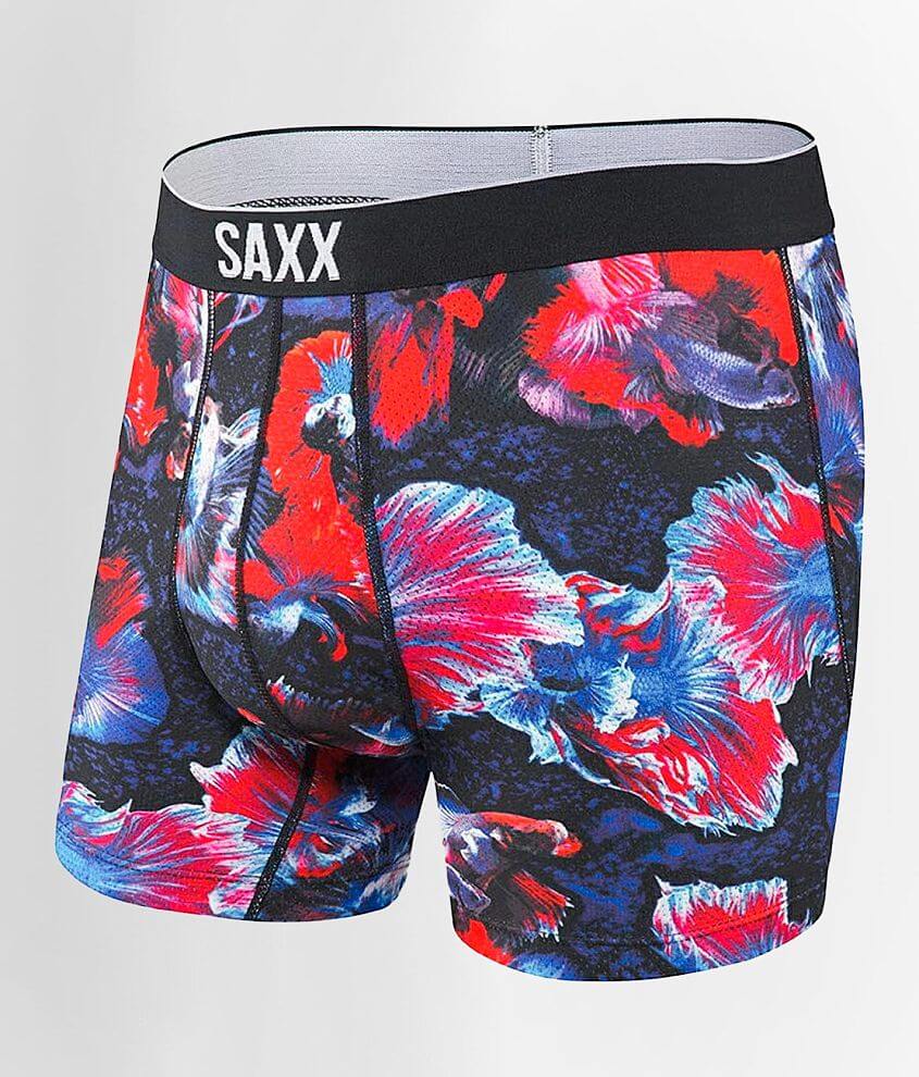 SAXX Volt Stretch Boxer Briefs front view