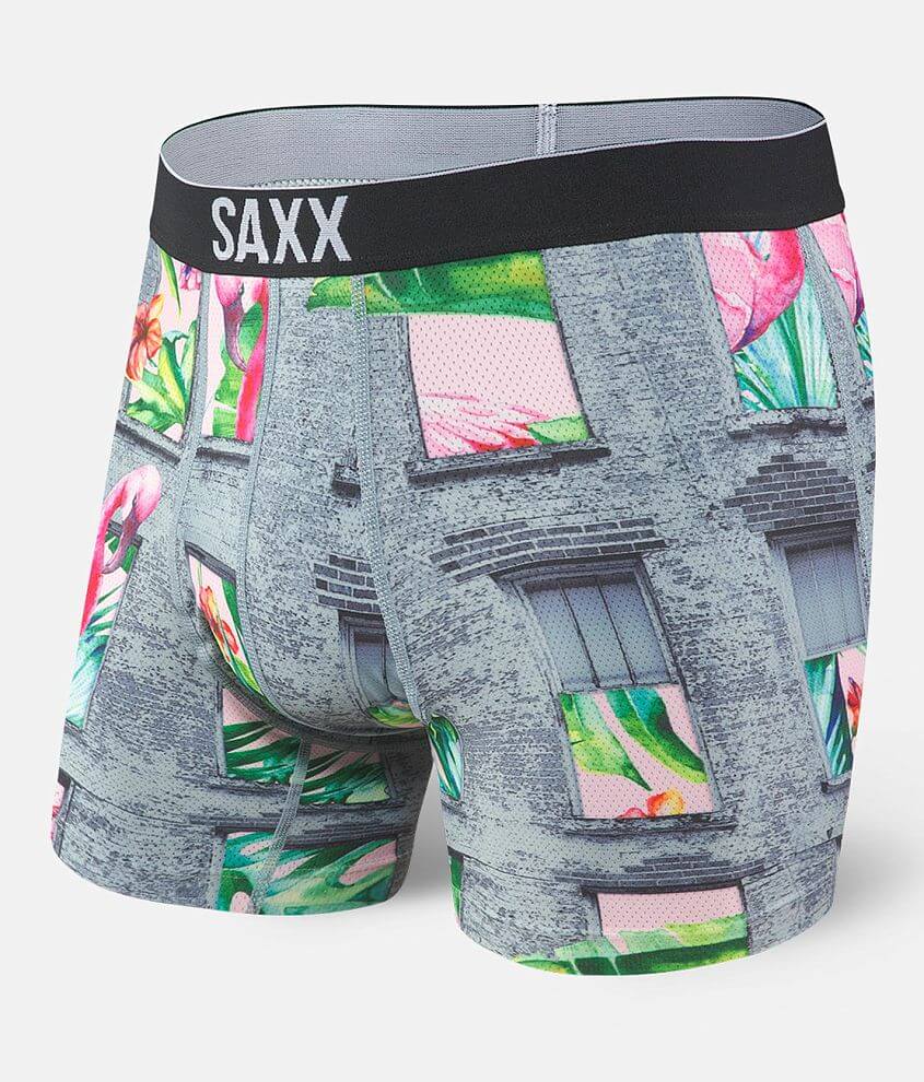 SAXX Volt Stretch Boxer Briefs front view