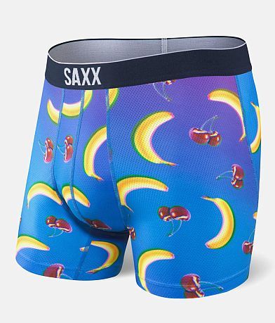 SAXX Kinetic Stretch Boxer Briefs - Men's Boxers in Red Cross Dye