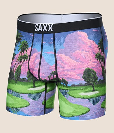 SAXX Volt Stretch Boxer Briefs front view