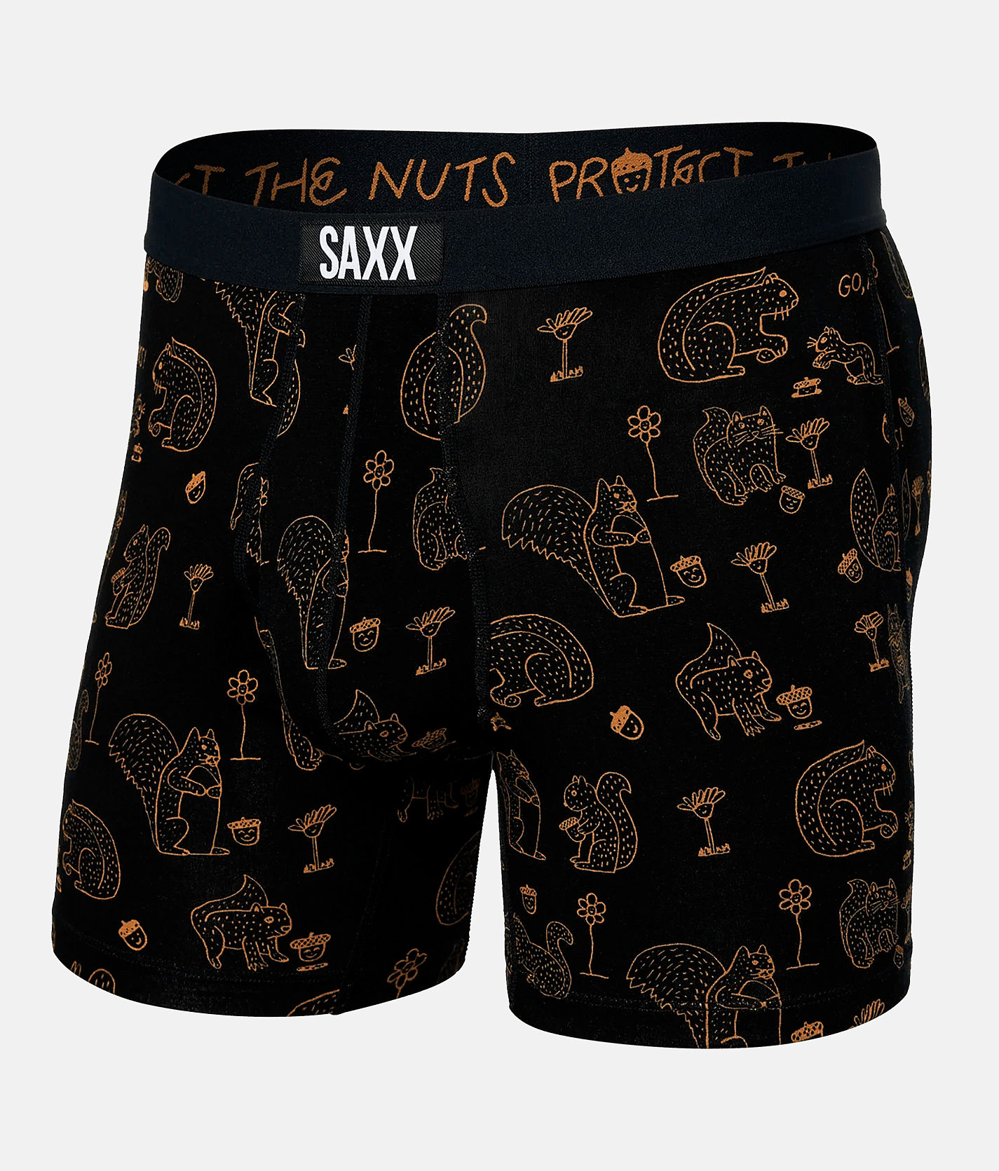 Saxx Men's Underwear -Daytripper Loose Boxers with Built-in Pouch Support-  Underwear for Men, Fall Black at  Men's Clothing store