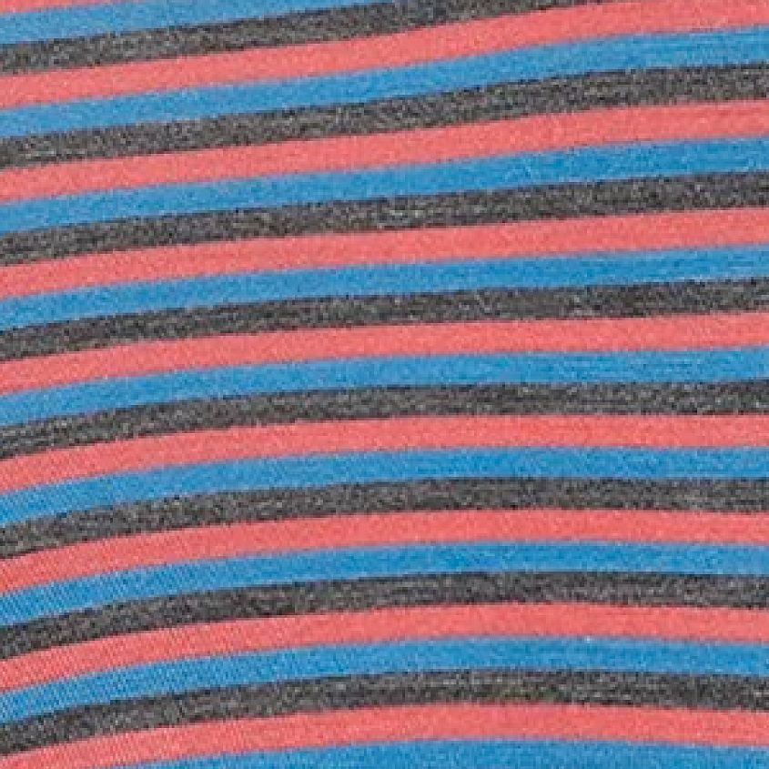 Micro Stripe Coral Pop