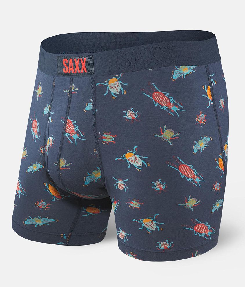 SAXX Ultra Stretch Boxer Briefs - Men's Boxers in Navy Buggin