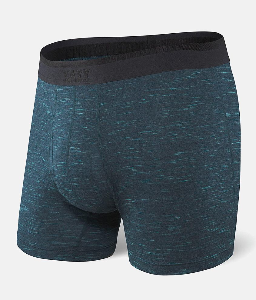 SAXX Platinum Boxer Briefs With Fly - Dark Charcoal Heather