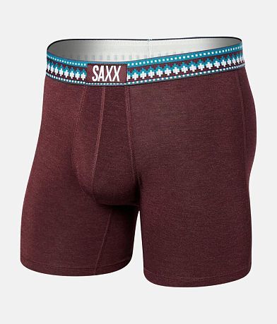 SAXX Vibe Stretch Boxer Briefs front view
