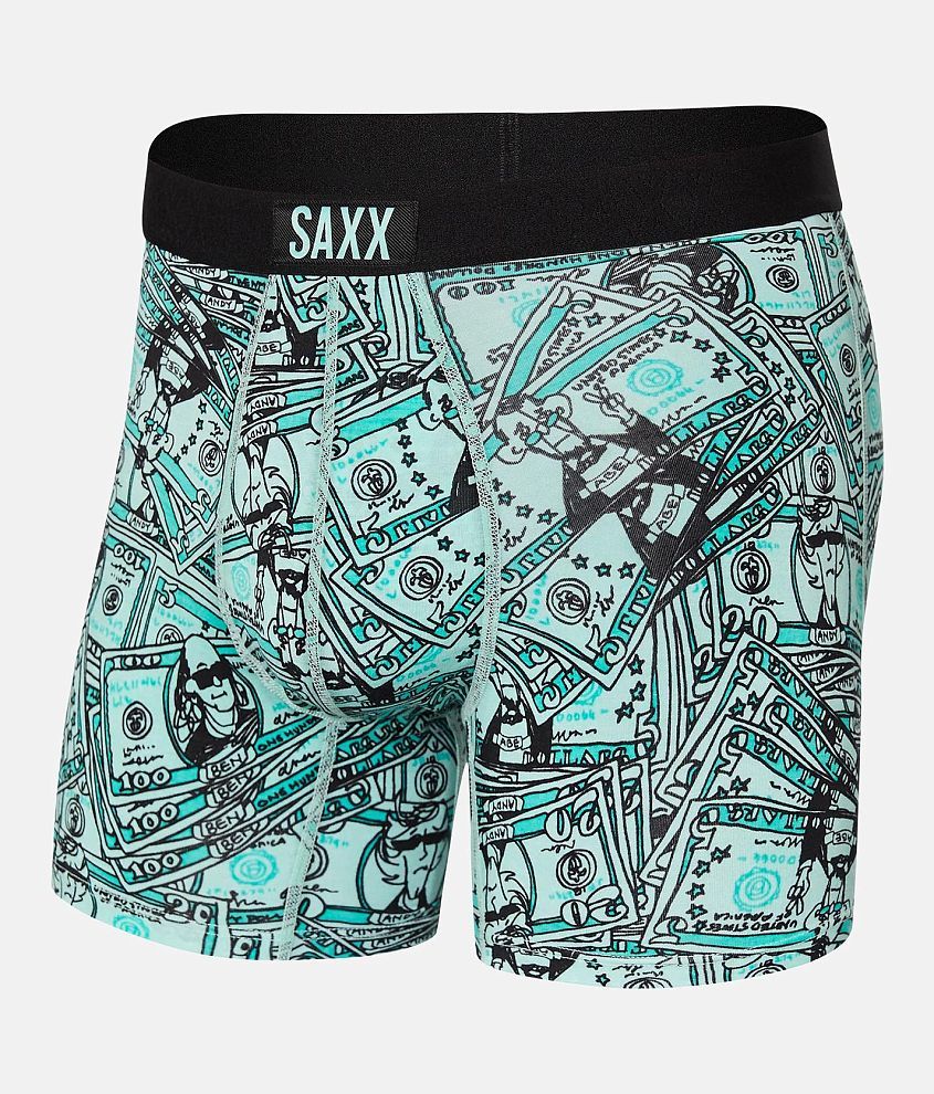 SAXX Vibe Stretch Boxer Briefs front view