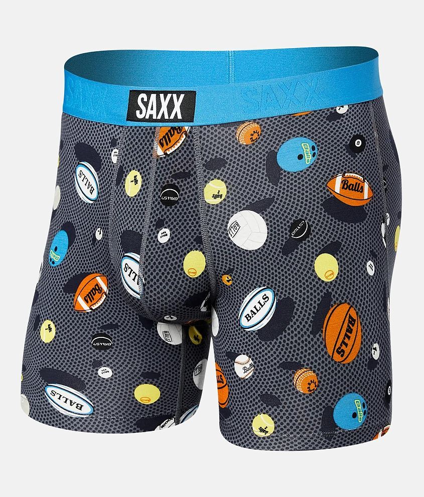 SAXX Vibe Stretch Boxer Briefs front view