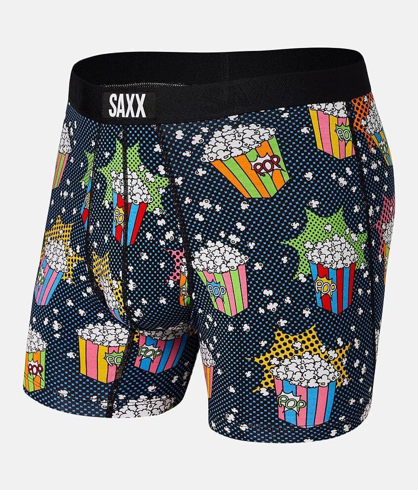 SAXX Vibe Stretch Boxer Briefs front view