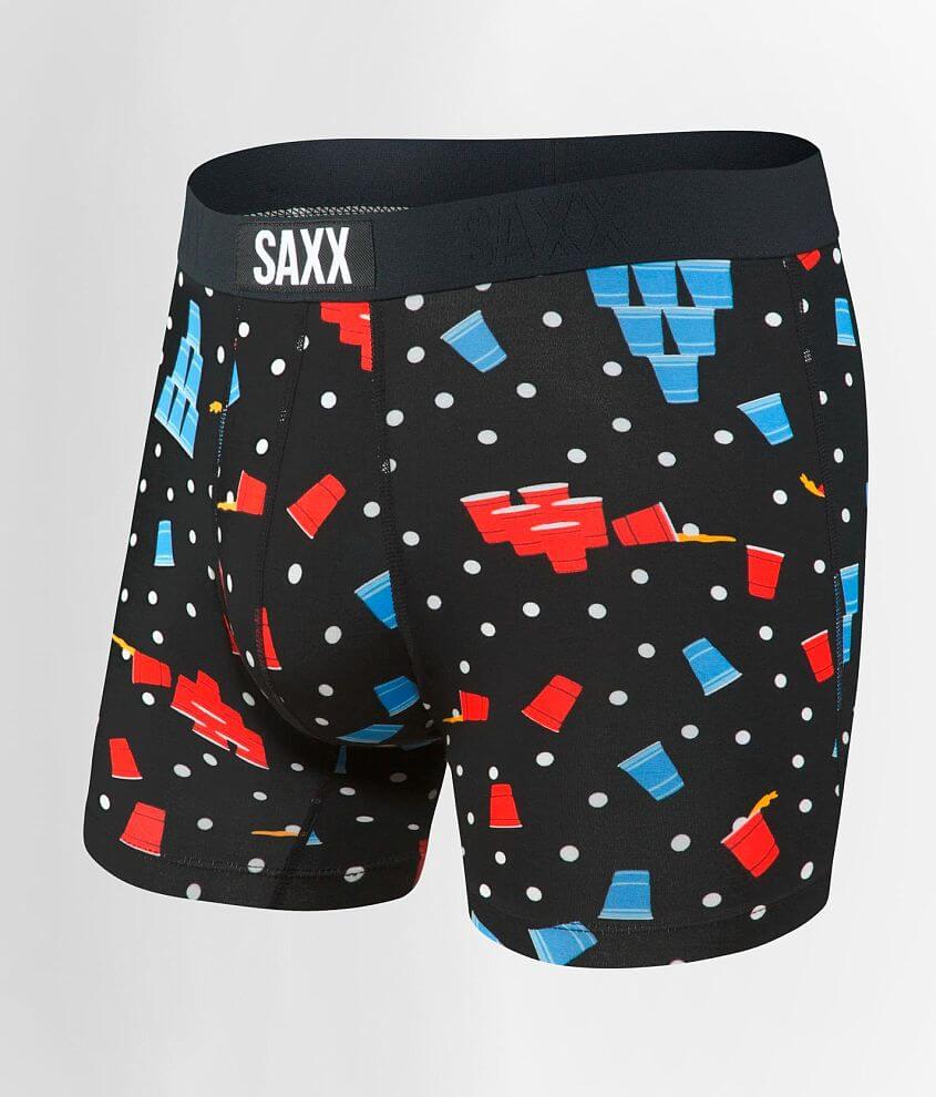 SAXX Vibe Stretch Boxer Briefs front view