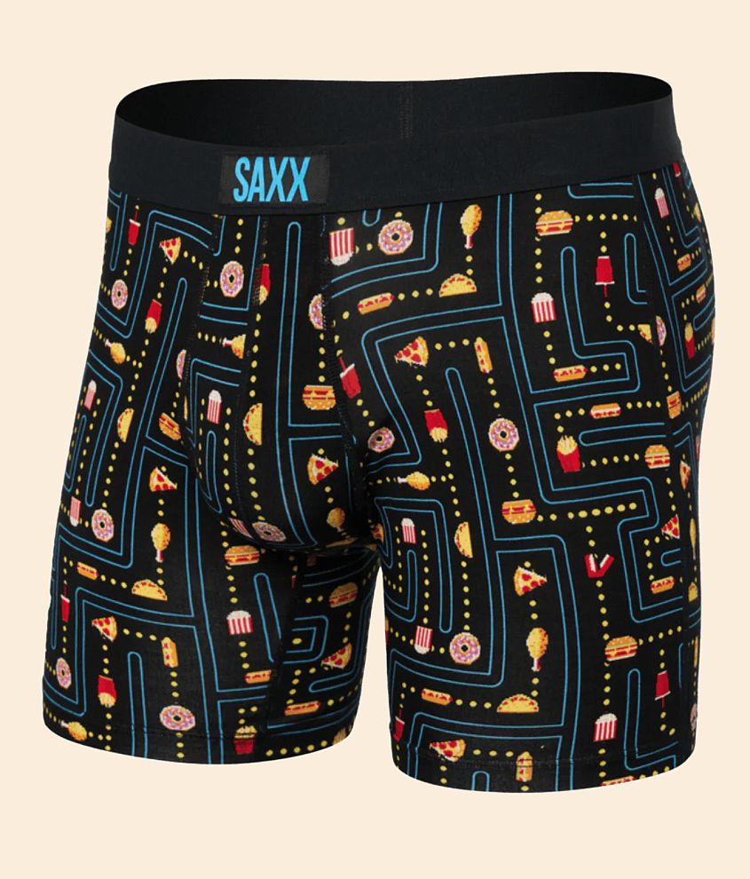 SAXX Vibe Super Soft Stretch Boxer Briefs front view