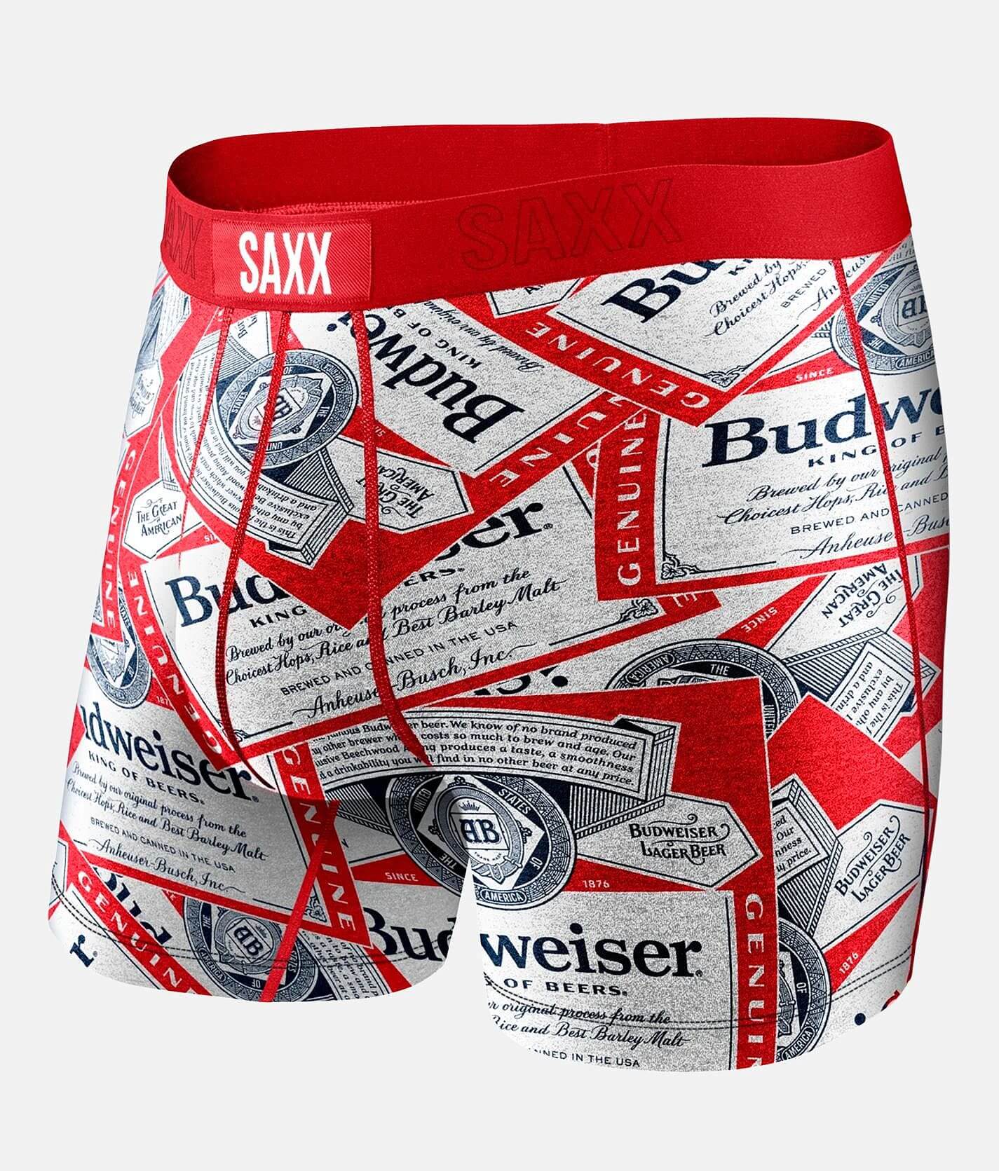 PSD Buds All Over Budweiser Beer Boxer Briefs Athletic Underwear