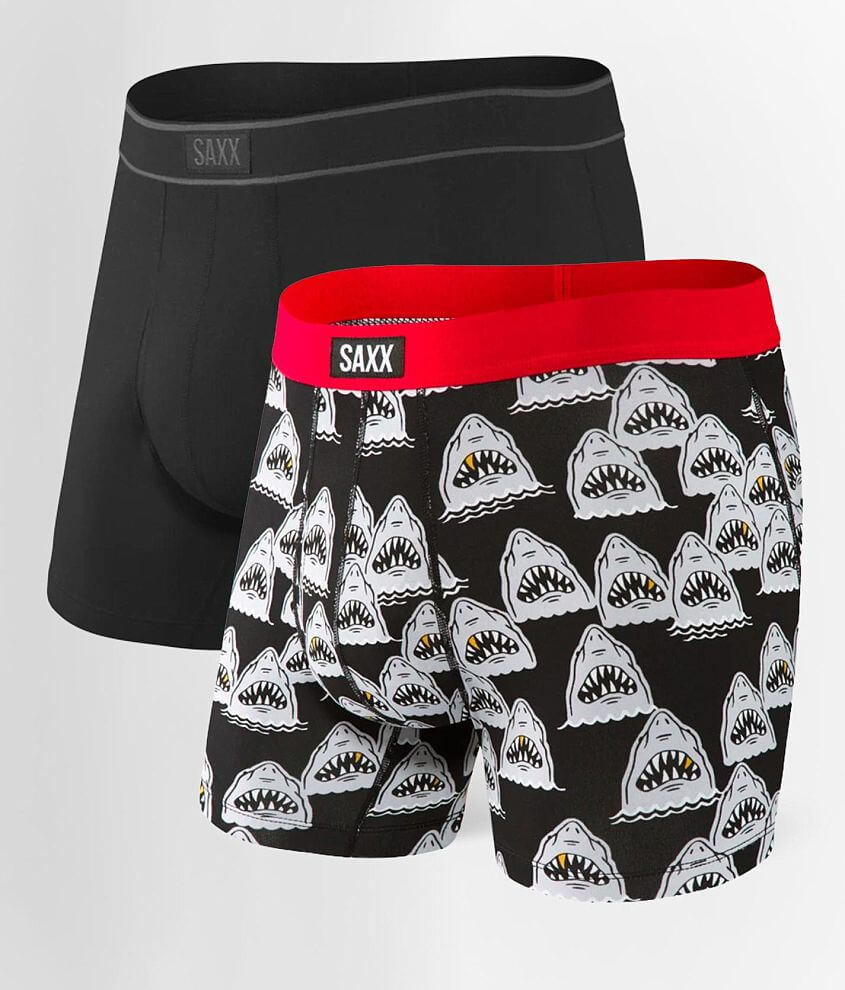 SAXX Daytripper 2 Pack Stretch Boxer Briefs - Men's Boxers in