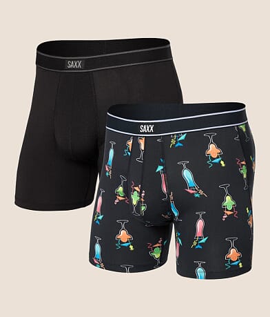 SAXX Daytripper 2 Pack Stretch Boxer Briefs front view