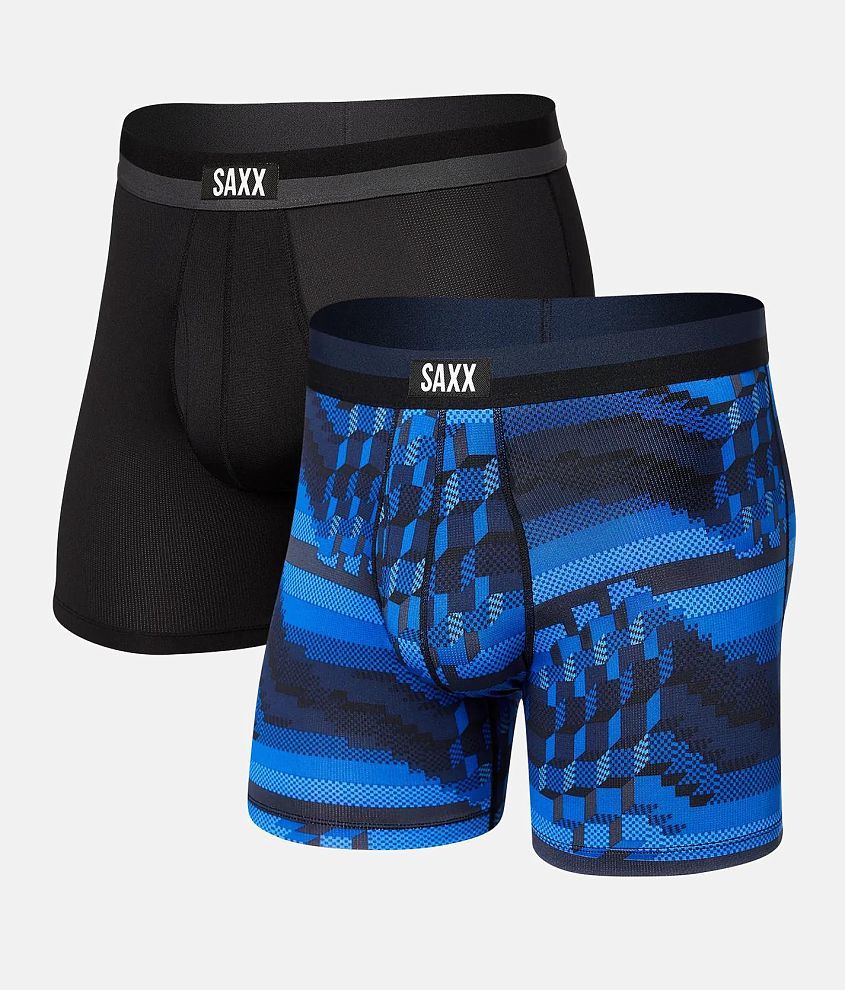 SAXX SPORT MESH BOXER BRIEFS