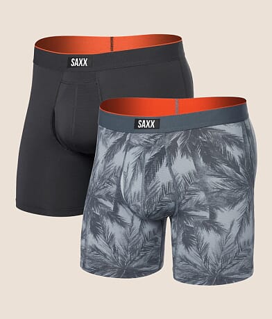 SAXX Multi Sport 2 Pack Stretch Boxer Briefs front view