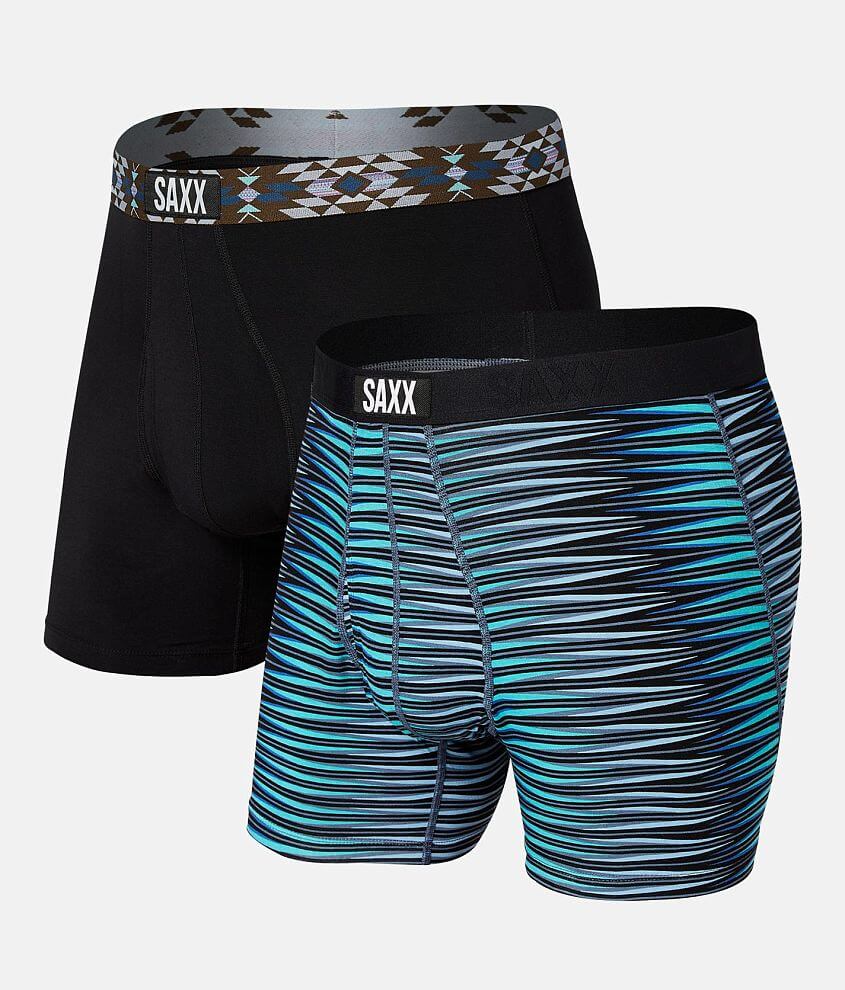 SAXX Ultra 2 Pack Stretch Boxer Briefs - Men's Boxers in Pool