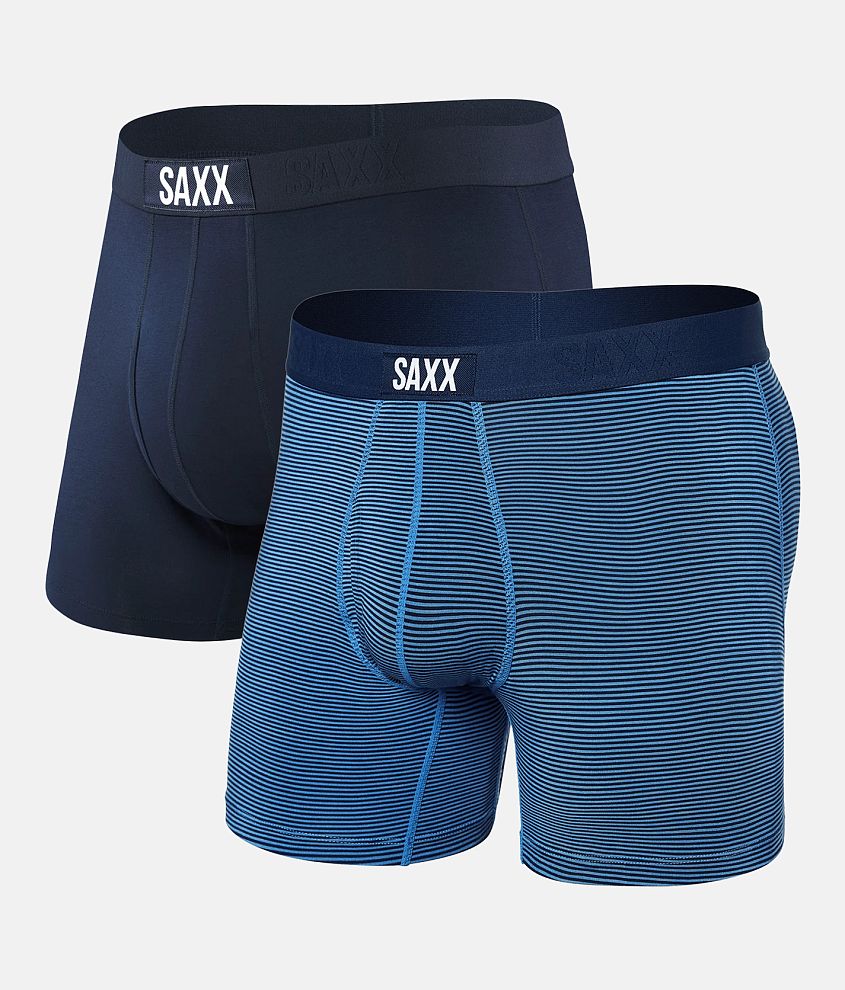 SAXX Kinetic HD Boxer Brief - Grey Mini Stripe