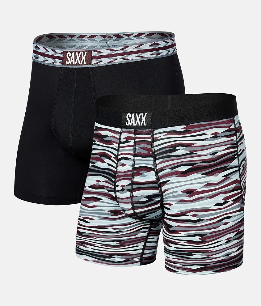 SAXX Ultra 2 Pack Stretch Boxer Briefs front view