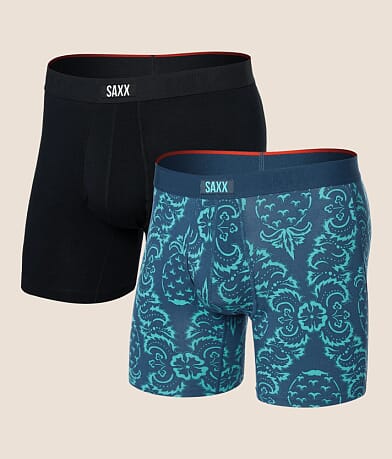 SAXX Vibe Xtra 2 Pack Stretch Boxer Briefs front view