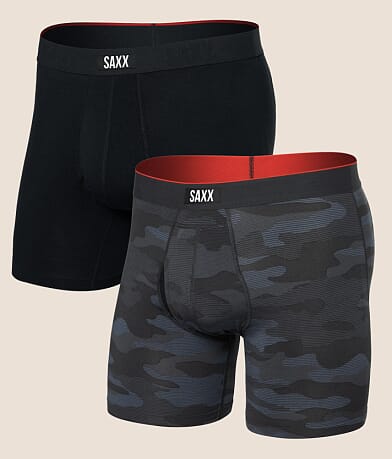 SAXX Vibe Xtra 2 Pack Stretch Boxer Briefs front view