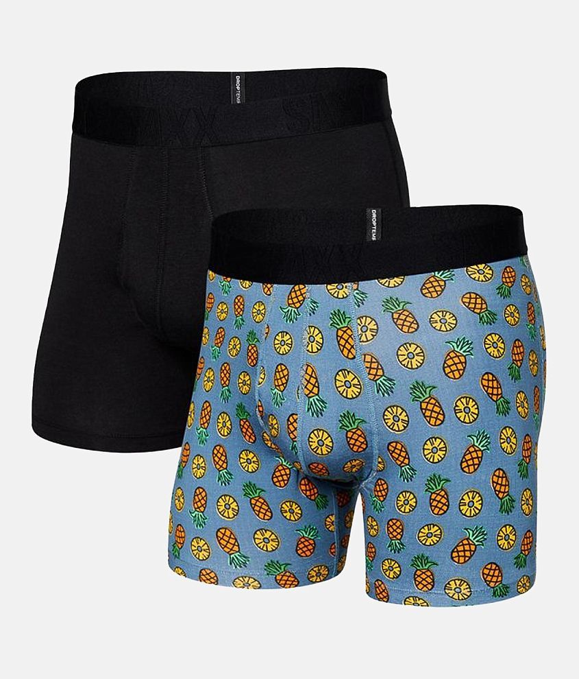 SAXX 2 Pack DropTemp™ Boxer Briefs - Men's Boxers in Pina Whole