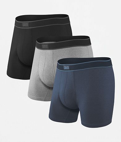 PSD 3 Pack Classic Cotton Stretch Boxer Briefs - Men's Boxers in