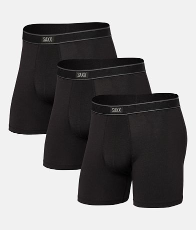 SAXX Daytripper 3 Pack Stretch Boxer Briefs front view