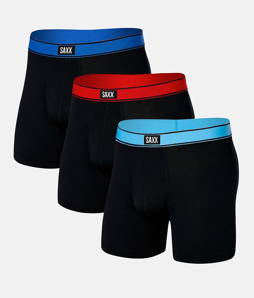 3 PACK STRETCH BOXER BRIEFS