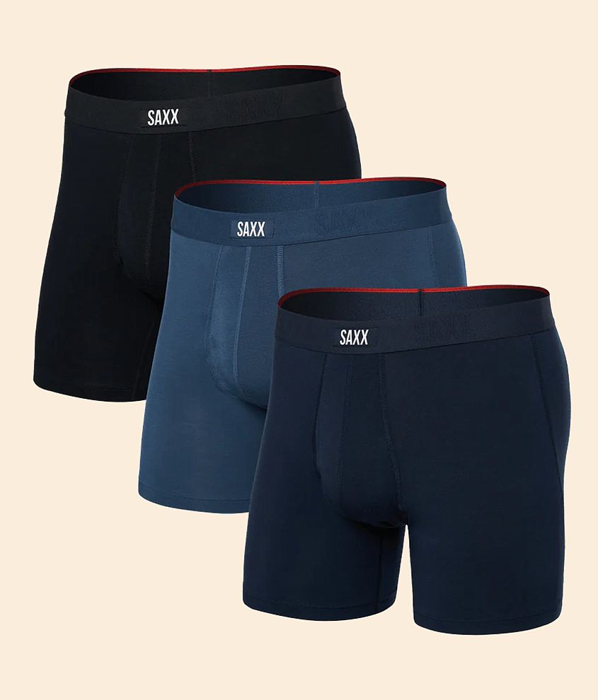 SAXX 3 Pack Vibe Extra Super Soft Stretch Boxer Briefs