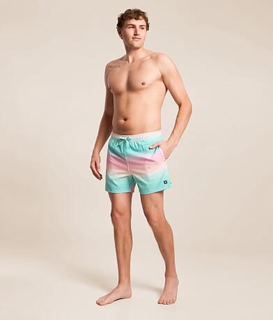 Oh Buoy 2N1 DropTemp Stretch Swim Trunks