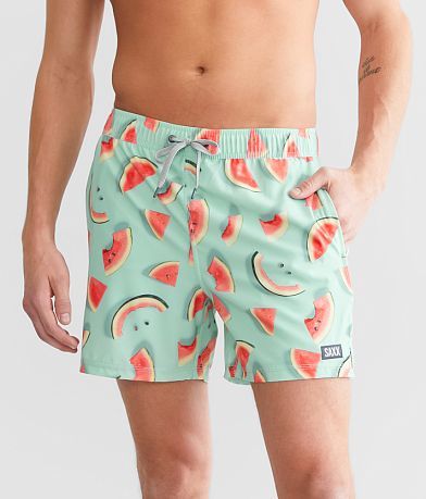 SAXX Oh Bouy 2in1 Stretch Swim Trunks front view