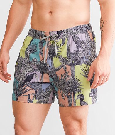 SAXX Oh Buoy 2N1 DropTemp™ Stretch Swim Trunks front view