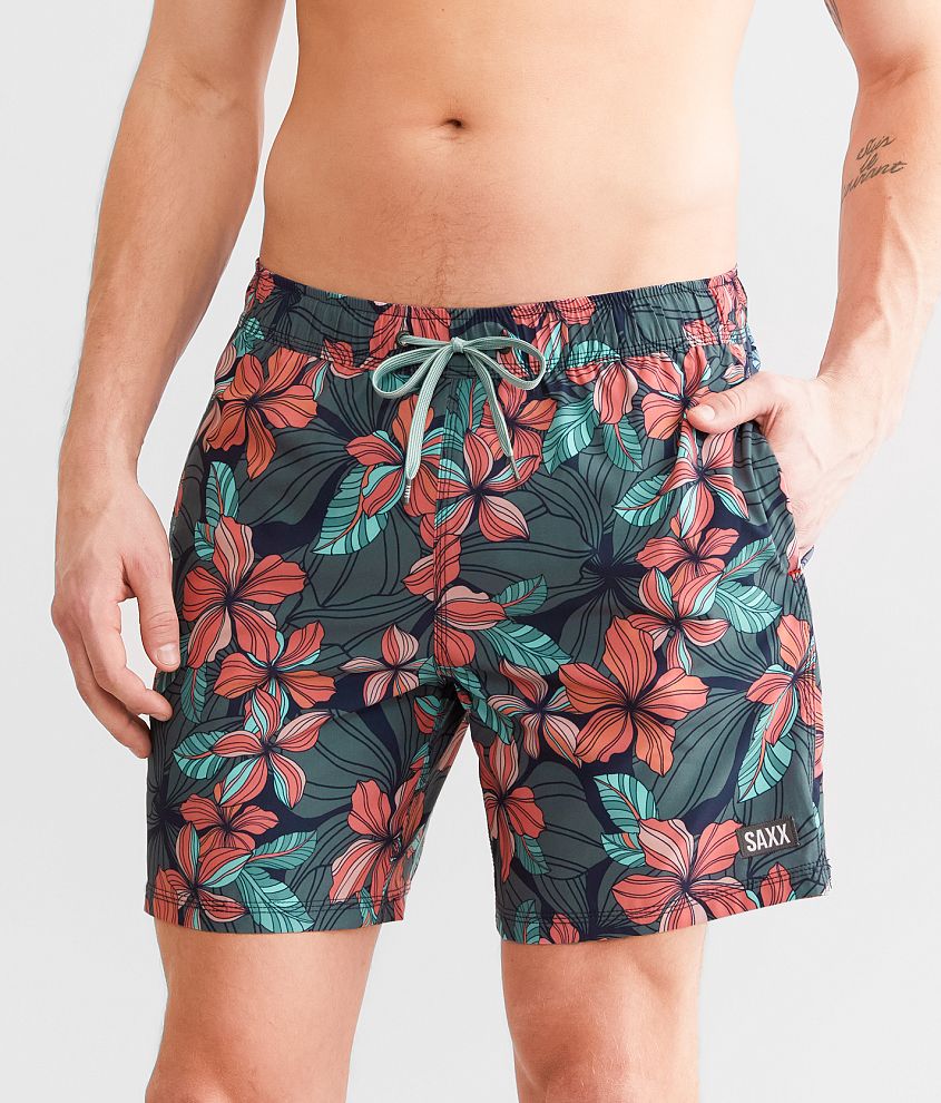 SAXX Oh Buoy 2 1 Drop Temp Stretch Swim Trunks