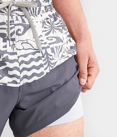 SAXX Oh Buoy 2N1 DropTemp&#8482; Stretch Swim Trunks misc detail 1 view