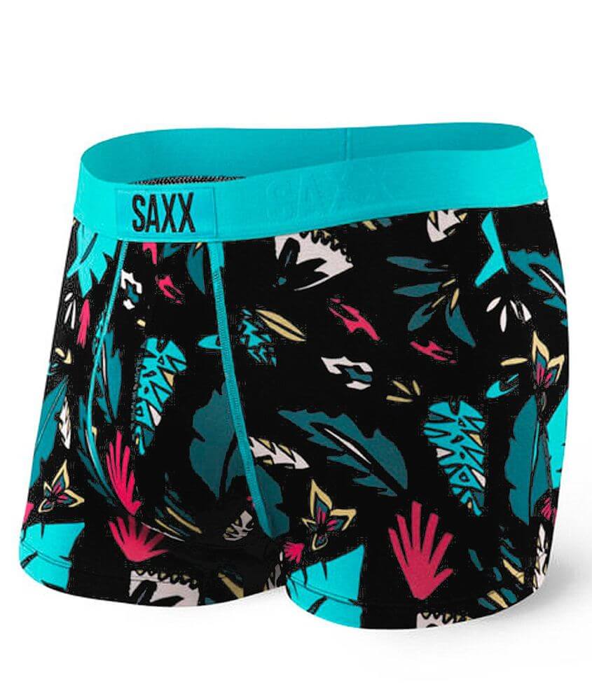 SAXX Vibe Trunk Stretch Boxer Briefs - Men's Boxers in Malibu Pop Flora ...