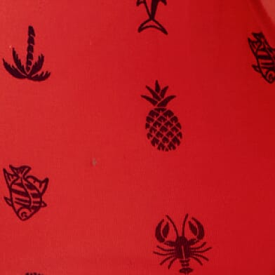 Summer Catch Coral Red