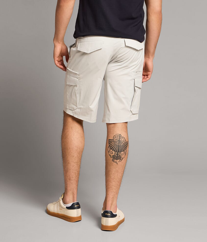 Athletic Hybrid Cargo Stretch Short