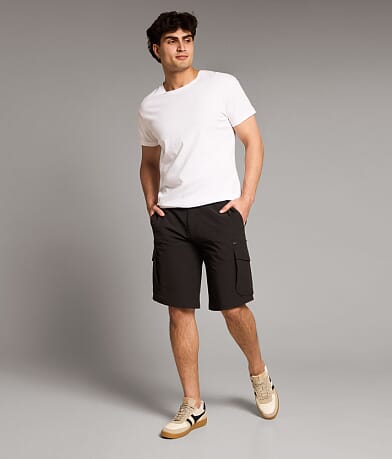 Athletic Hybrid Cargo Stretch Short