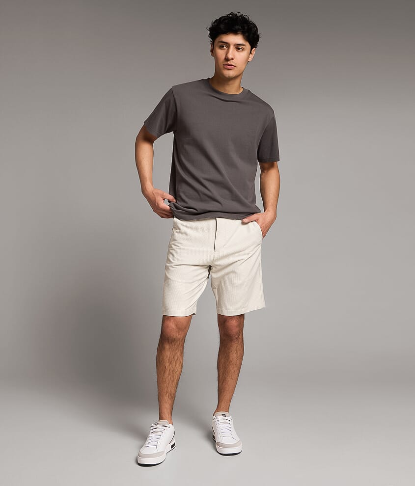 Textured Standard Hybrid Stretch Short