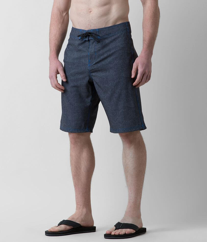 BKE SPORT Solid Stretch Boardshort front view