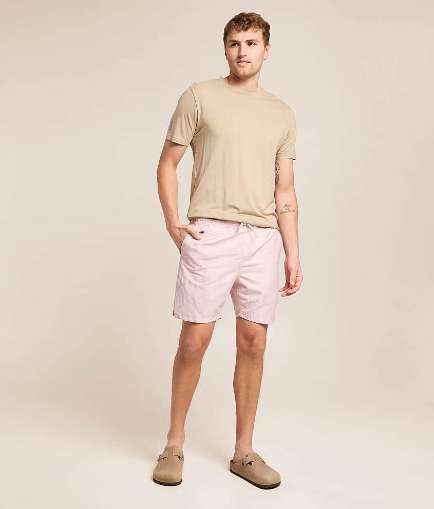 Textured Hybrid Stretch Short