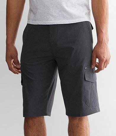 BKE Caleb Hybrid Cargo Stretch Walkshort front view