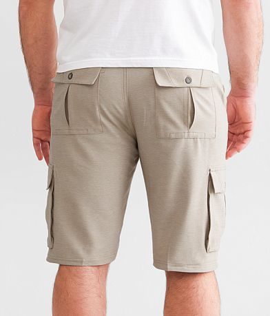 BKE George Hybrid Cargo Stretch Walkshort back view