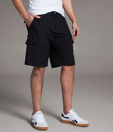 BKE Athletic Hybrid Cargo Stretch Short front view