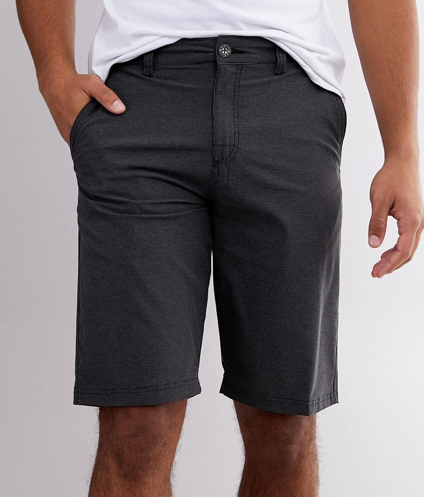 BKE Evans Hybrid Stretch Walkshort - Men's Shorts in Black | Buckle