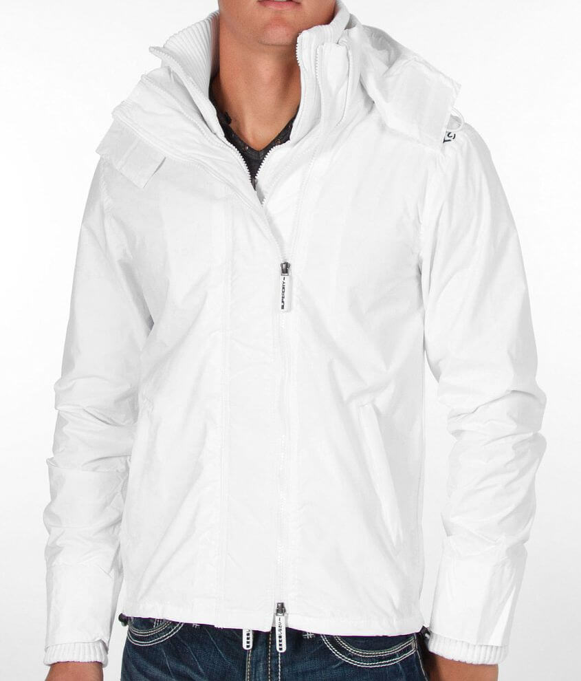 White 2025 windcheater jacket