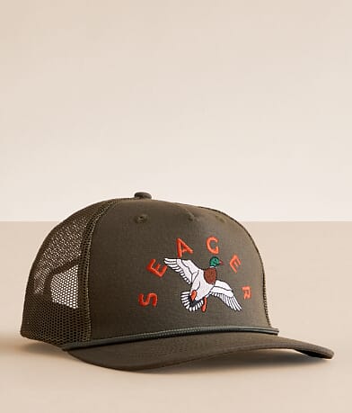 Seager The Mallard Trucker Hat front view