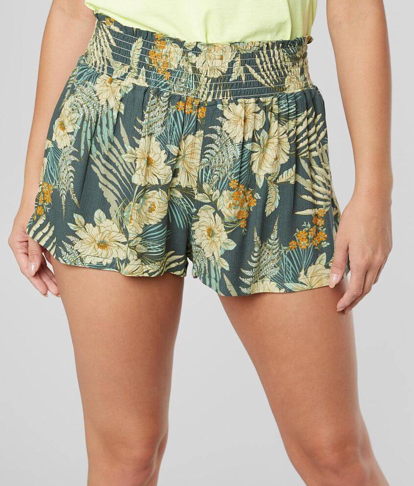 BeBop Floral Crinkle Short front view