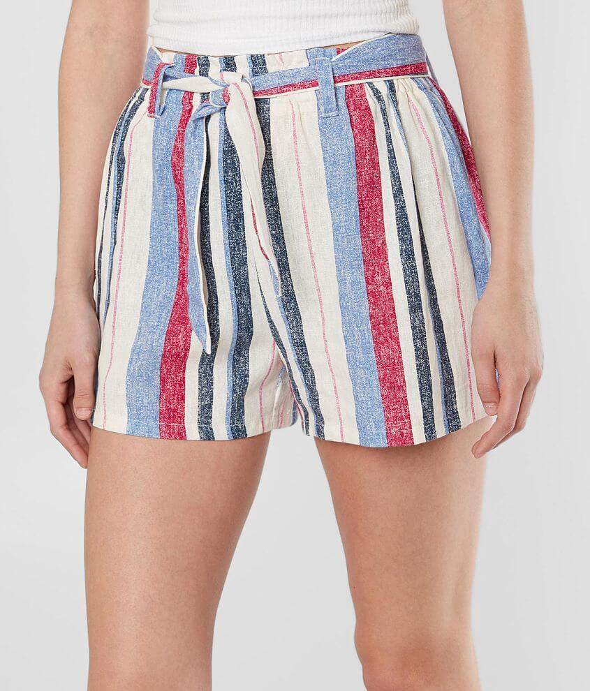 BeBop Striped Woven Short front view