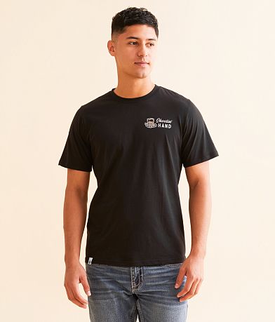 Sendero Provisions Co. Shootin' Hand Salud T-Shirt front view